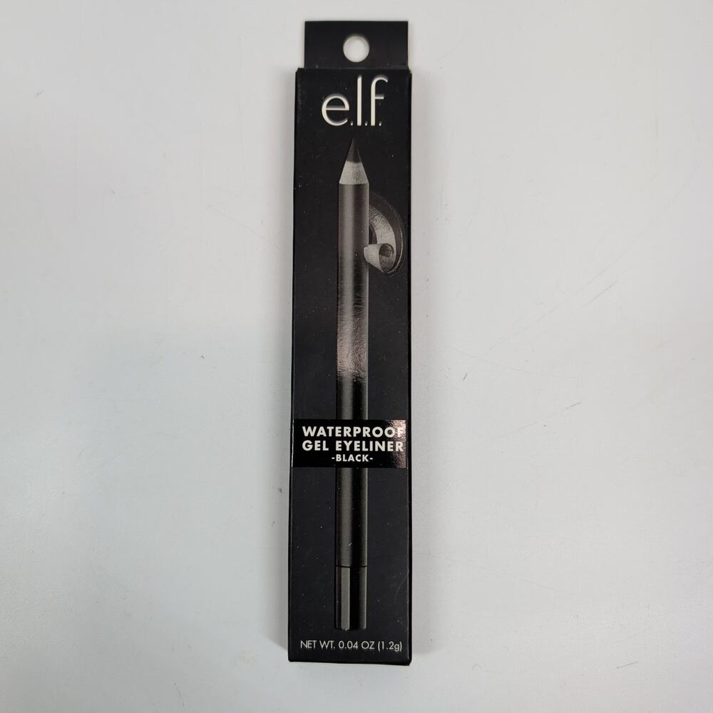e.l.f. Waterproof Gel Eyeliner Pencil Black 0.04 oz (1.2g) Cruelty-Free NEW